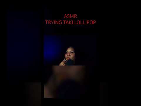 Trying the Taki Lollipop | ASMR| long nails asmr