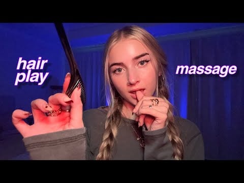ASMR some much needed tingles before bed🤍 (personal attention)