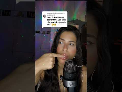 ASMR SONS DE BOCA QUE VÃO DERRETER SEU CÉREBRO 🧠#asmr #mouthsounds