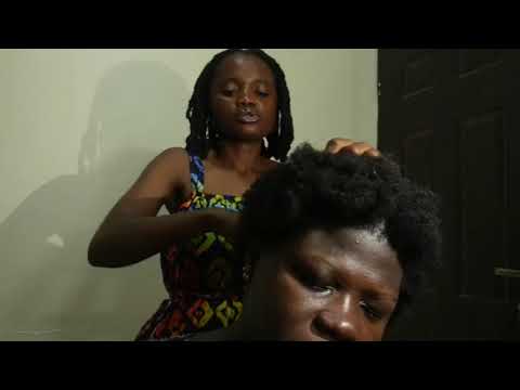 ASMR  Intense Scalp Check, Scalp Scratching & Gum Chewing for sleep 💤 @BarciHairASMR