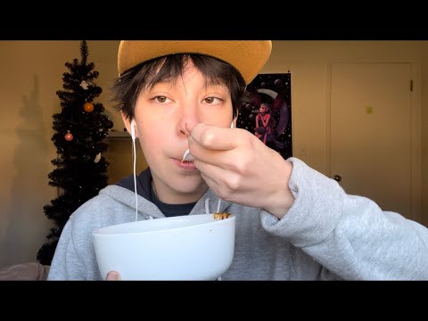 ASMR | life update and mukbang