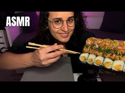 ASMR | MUKBANG SUSHI 🍣😋 (DÉGUSTATION)