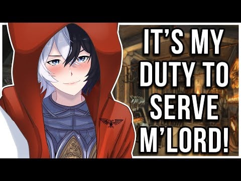 ASMR Roleplay | Femboy Squire Prepares And Fixes His Custodes | Warhammer 40K RP ⚔️