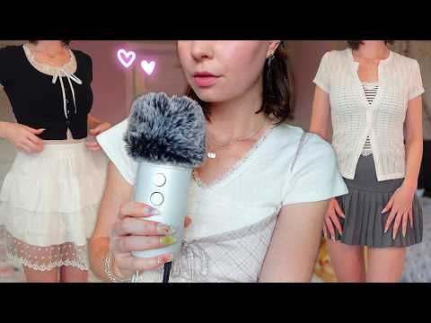 ASMR japan clothing haul | try on & fabric sounds