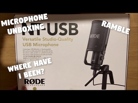 [ASMR] RODE Microphone Unboxing & Whispered Ramble