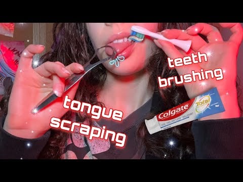 ASMR 🪥 ORAL CARE MOUTH SOUNDS 🪥