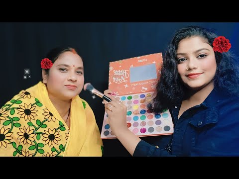 ASMR |  Indian Women Makeup | 💄🇮🇳