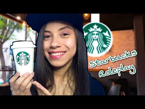 (ASMR PORTUGUÊS) ROLEPLAY STARBUCKS| Cafeteria