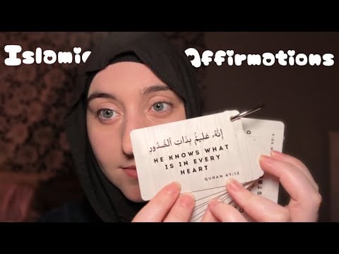 ASMR Islamic Affirmations pt.3 (Dhikr & Inaudible Whispering)