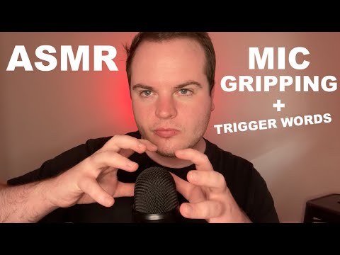 Fast & Aggressive ASMR Mic Triggers (Mic Gripping + Trigger Words)