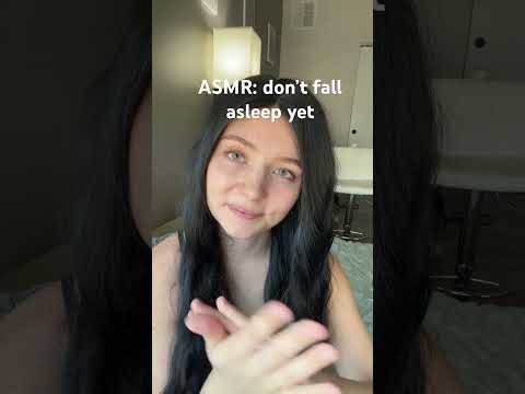 don’t fall asleep yet 🤍#asmr #girlfriendasmr #whispering #sleepasmr #clingyasmr