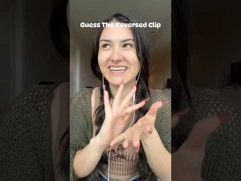 which clip do you think is actually in reverse? 🤨 #asmr