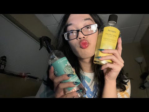ASMR new nails, who dis? 💅 (liquid sounds + tapping)