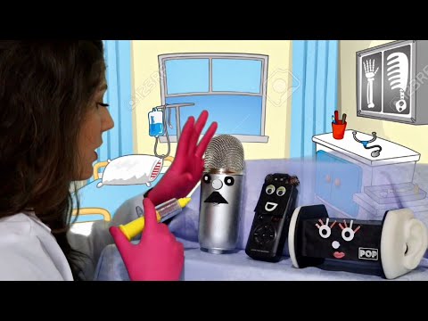 ASMR: VACINANDO CONTRA O C0V1D (família de microfones) - roleplay enfermeira -nurse roleplay