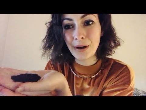 ASMR Body Scrub + Hand Movements + Background Sounds