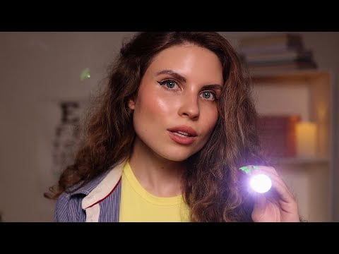 ASMR Extremely Detailed Eye Exam Medical Roleplay