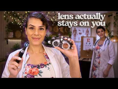 ASMR MY MOST IMMERSIVE Lens 1 or Lens 2 Cranial Nerve Exam While You Sleep 😴