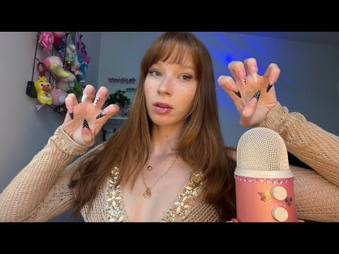 FAST ASMR For Tingle Immunity!! (Fabric Scratching, Clicky Nail Sounds, Random Triggers)