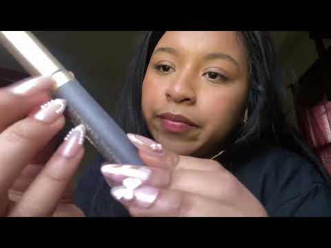 ASMR brain melting mouth sounds and tapping on items for deep sleep 😍💆🏽‍♀️😊💤
