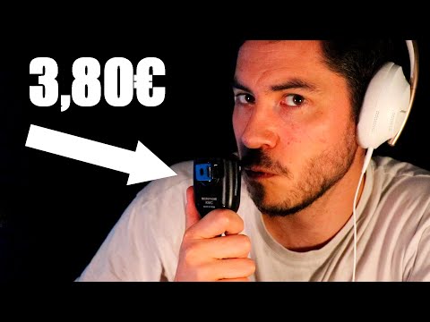 Faire un ASMR avec un micro bizarre à 3,80€