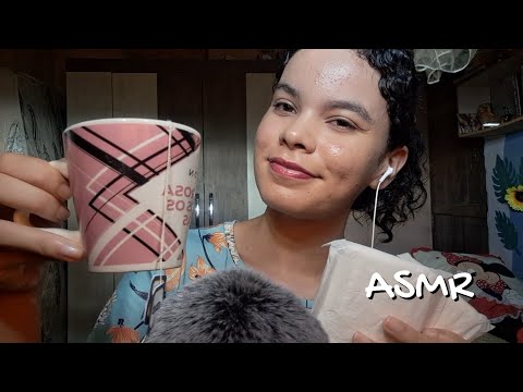 ASMR cuidando de VOCÊ na TPM🩸🩹(skin care e leitura)