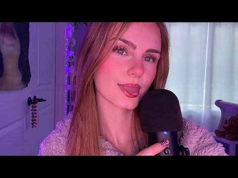 Asmr creamy tapping + mouth sounds combo