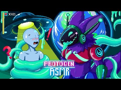 [Furry ASMR] Protogen Alien abducts you!🛸👽🦑[Halloween, M4A, Interactive ending]