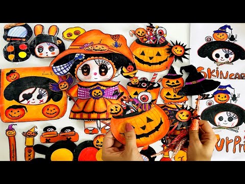 [ Halloween Party ] Blind Bag Melody Roblox getting ready for Halloween/Paperdiy/ASMR