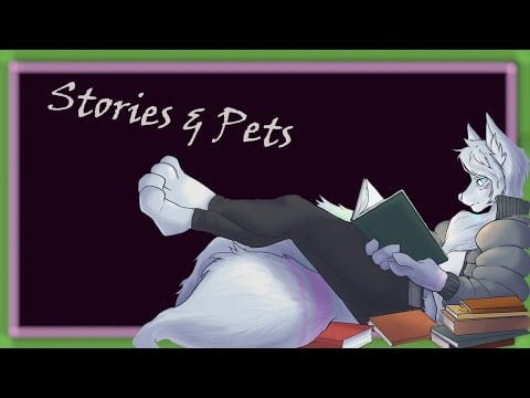 [Furry ASMR] A fox pets you and reads you a fairytale [M4M, Pets, book noises]