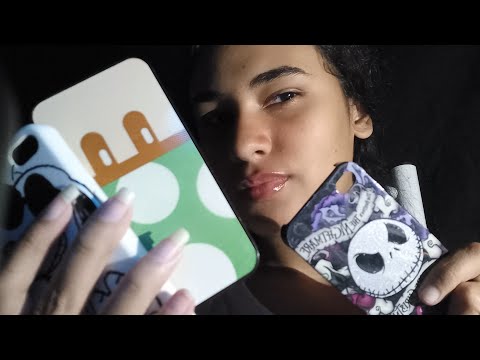 ASMR COLOCANDO PILICULA NO SEU CELULAR "ROLEPLAY"
