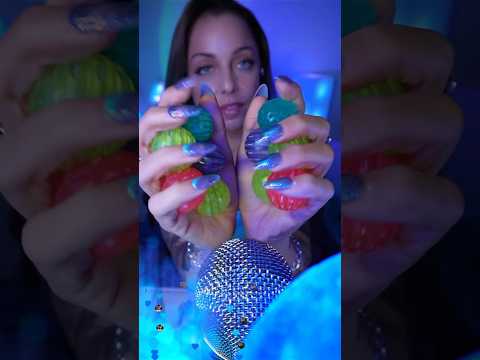 Gushers ASMR 🫠💙💤 #asmr #asmrsounds #asmrvideo