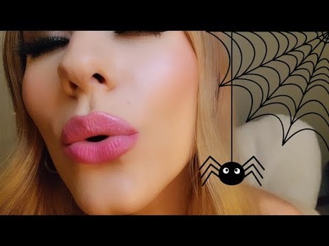 ASMR Spiders Crawling Up Your Back 🕷💕 (w/ hard candy sounds)