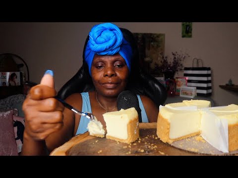 We Having Cheesecake ASMR Eating Sounds