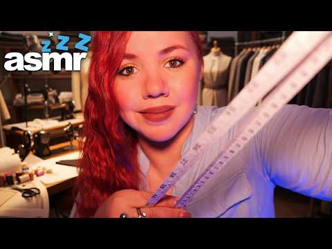 ASMR Personal Tailor Takes Your Measurements Roleplay 