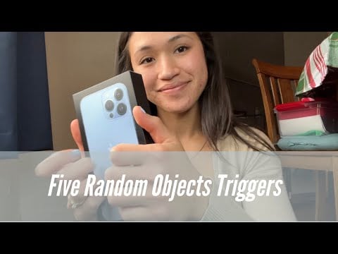 ASMR - Five Random Objects Triggers