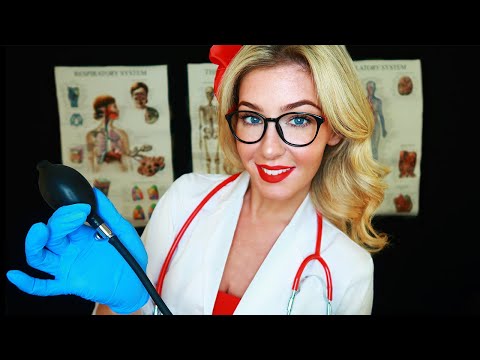 ASMR AWKWARDLY FLIRTY PHYSICAL  👀👂🧠Doctor Examination Roleplay