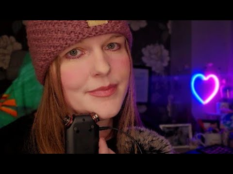 ASMR | Close Up Whispering, Ear Digging, Brushing, Update.