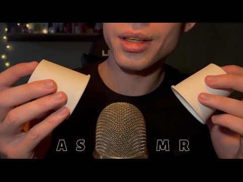 ASMR | Soft Tapping & Inaudible Whispering 🥱💤