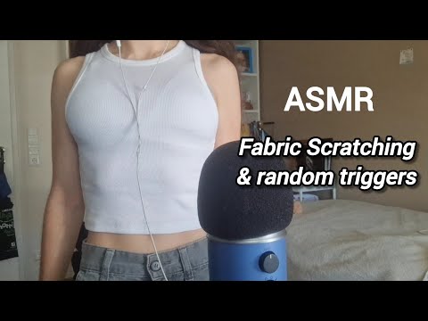 ASMR Fabric Scratching & random triggers