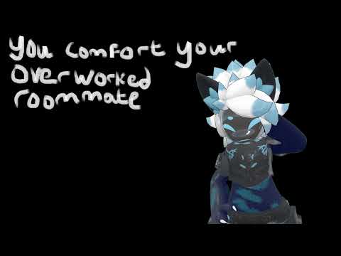[Furry ASMR] You comfort your overworked roommate [M4A] [reverse comfort] [kisses] [F2L]
