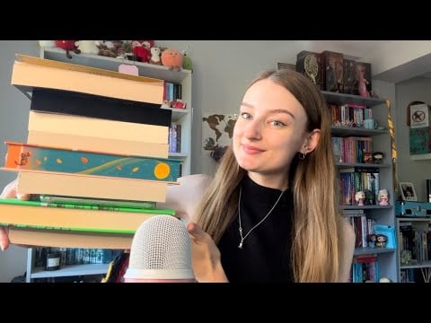 ASMR What I Read in July! 📚 (book triggers, close whispers) 