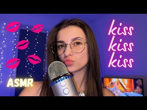 Asmr🎙️Kisses💋Relaxing Mouth Sounds👄☺️