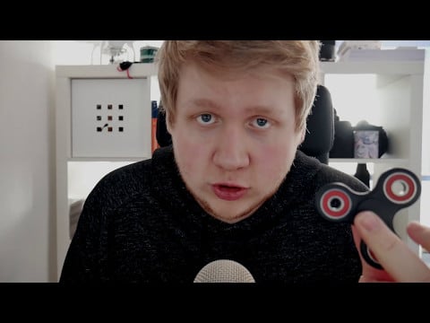 ASMR Fidget Spinner + Verlosung to relax I ASMR auf Deutsch / German