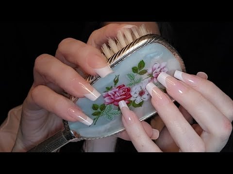 ASMR Aggressive Bristle Scratching and Tapping | No Taking After Intro 