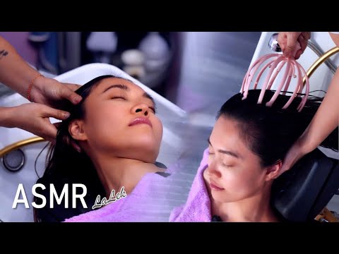 Head & Scalp Massage to healing insomnia💆‍♀️Relaxing ASMR in Real Spa Salon