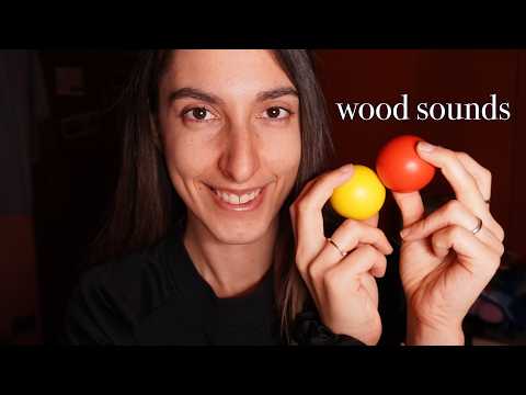 NON RIUSCIRAI A RIMANERE SVEGLIO 😴 Wood sounds | ASMR ita