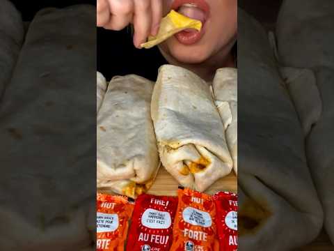 ASMR Taco Bell Nachos #asmr #food #foodie #tacobell