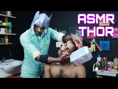 Thor The Dark ASMR | Live ASMR Massage Shooting With Thor Cosplay | Thors Hammer Body Massage ASMR