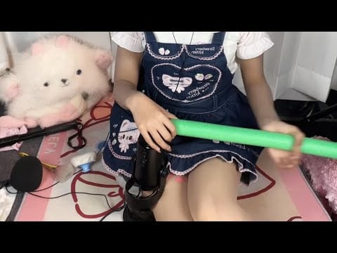 ASMR Roleplay Cosplay Accent 💅 Long Nails Scratching Dream Relax