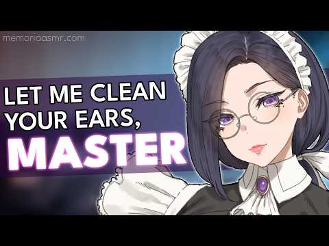 Older Maid Cleans Your Ears [F4M] [ASMR RP] | Memoria ASMR